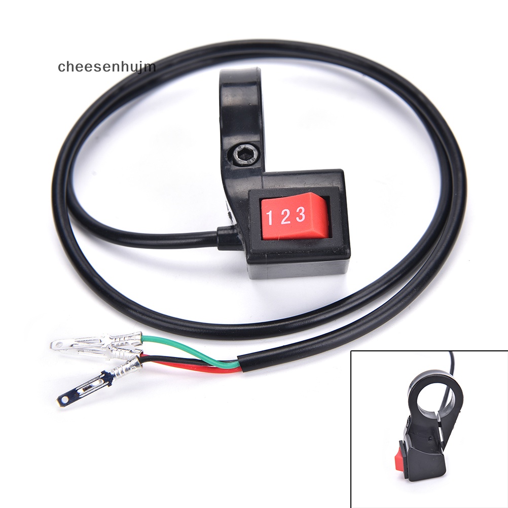 Công Tắc Chuyển Đổi Tốc Độ 22mm 3 Mức Tốc Độ Cho Xe Đạp Điện Công Tắc Chuyển Đổi Tốc Độ 3 Mức Độ Cho Xe Đạp Điện Ebike Mô Đun Tốc Độ 3 Chấu 22mm 3 Tốc Độ 22mm Chất Lượng Cao