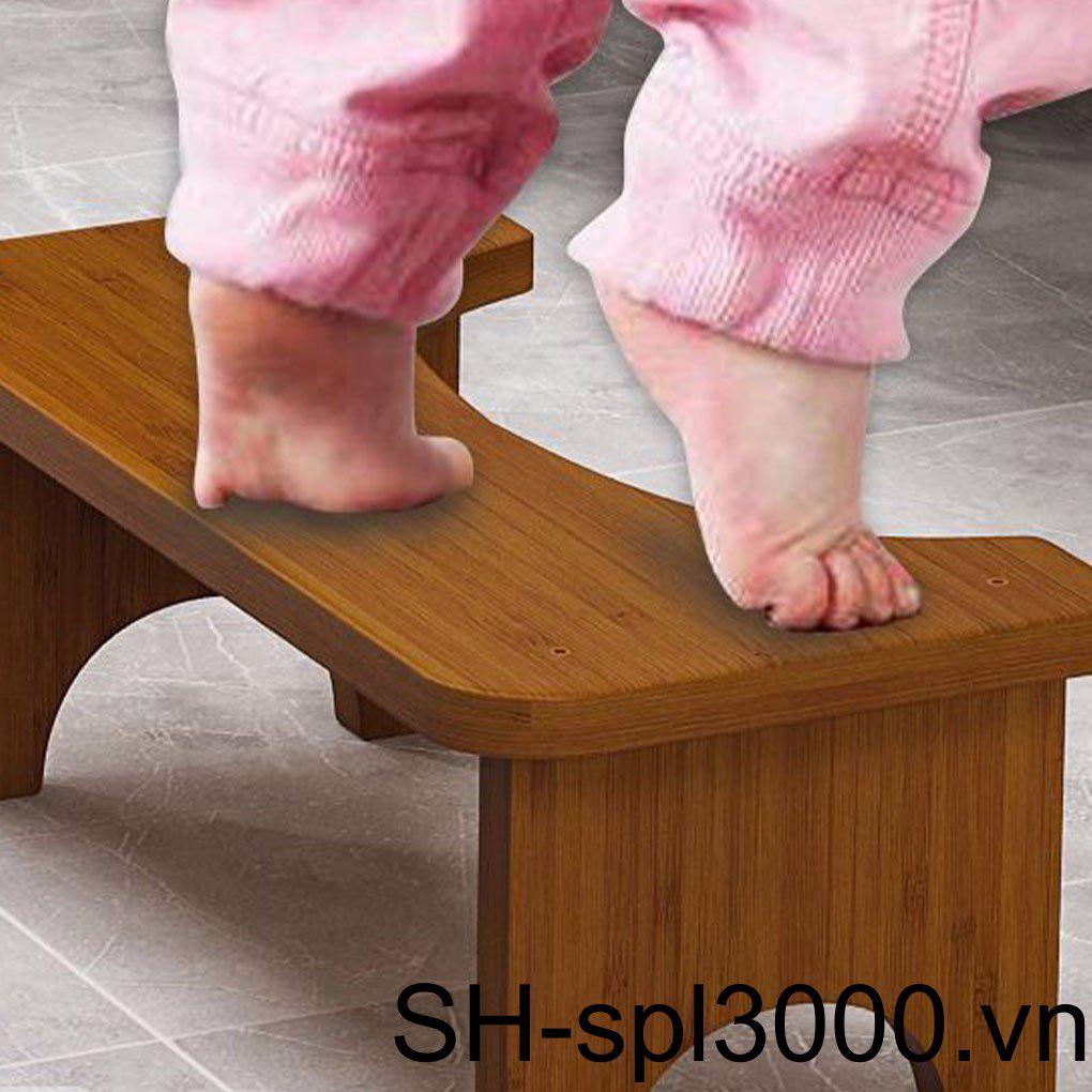 Ghế Ngồi Toilet Bằng Tre Chống Trượt Tiện Dụng Cho Mẹ Bầu