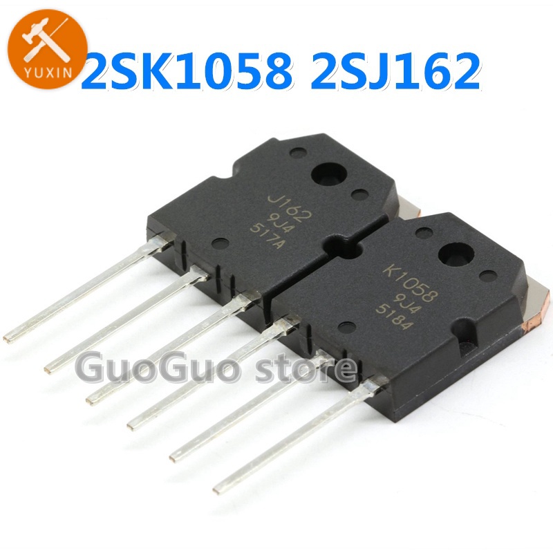(2SK1058 1 cặp 2SJ162 J162 K1058) Bộ khuếch đại âm thanh MOSFET HIFI Mới pxc ()