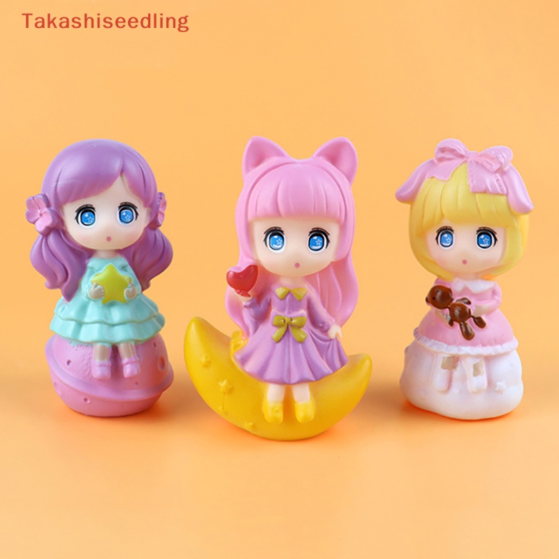 Đồ Chơi Trang Trí Bánh Kem Hình Đám Mây / Ngôi Sao / Mặt Trăng Hoạt Hình Dễ Thương Cho Bé Gái