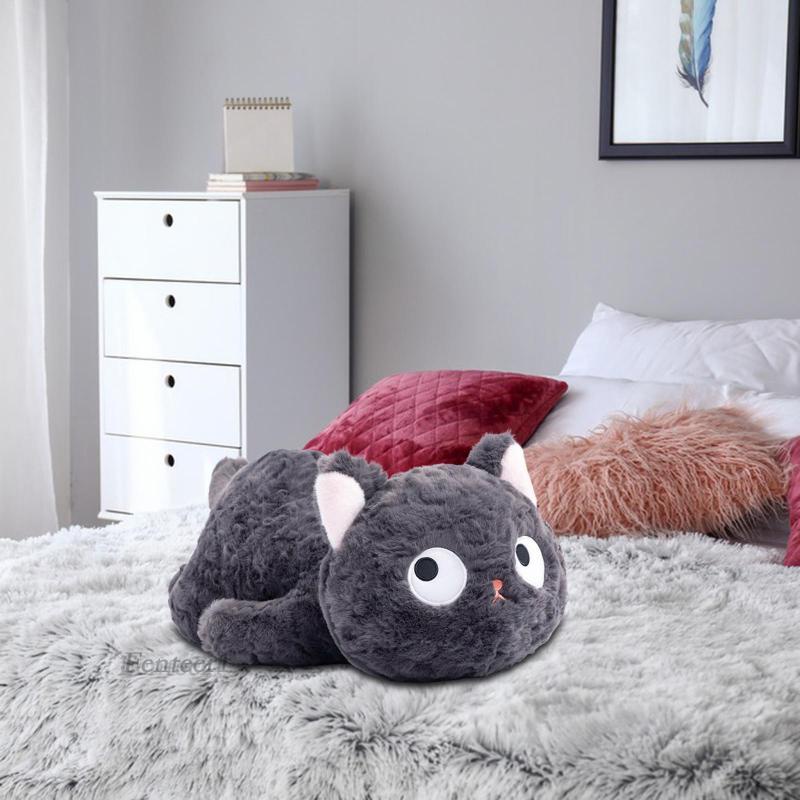 [Fenteer1] Đồ Chơi Mèo Nhồi Bông 23cm Đáng Yêu Dành Cho Nữ