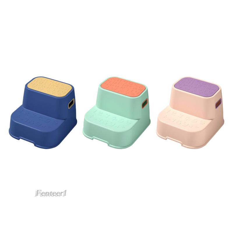 [Fenteer1] Bậc Thang Đôi Cho Bé Chơi / Phòng Tắm / Sàn Nhà