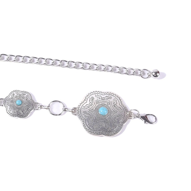 Thắt Lưng Mỏng Họa Tiết Thổ Cẩm Vintage Trang Trí Đầm / Áo Khoác