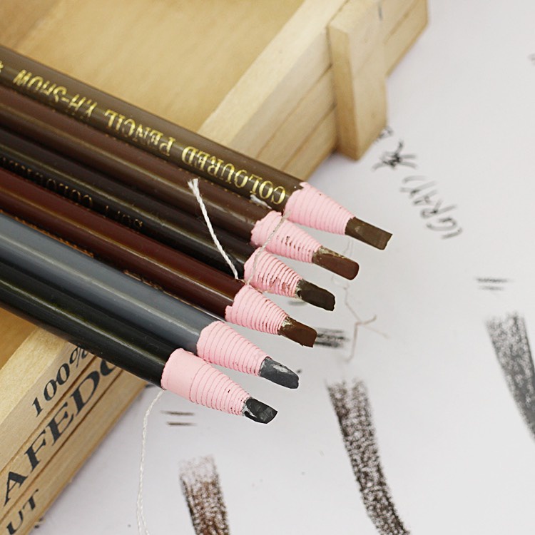 Chì xé kẻ lông mày COLOURED SOFT COMESTIC chống thấm nước