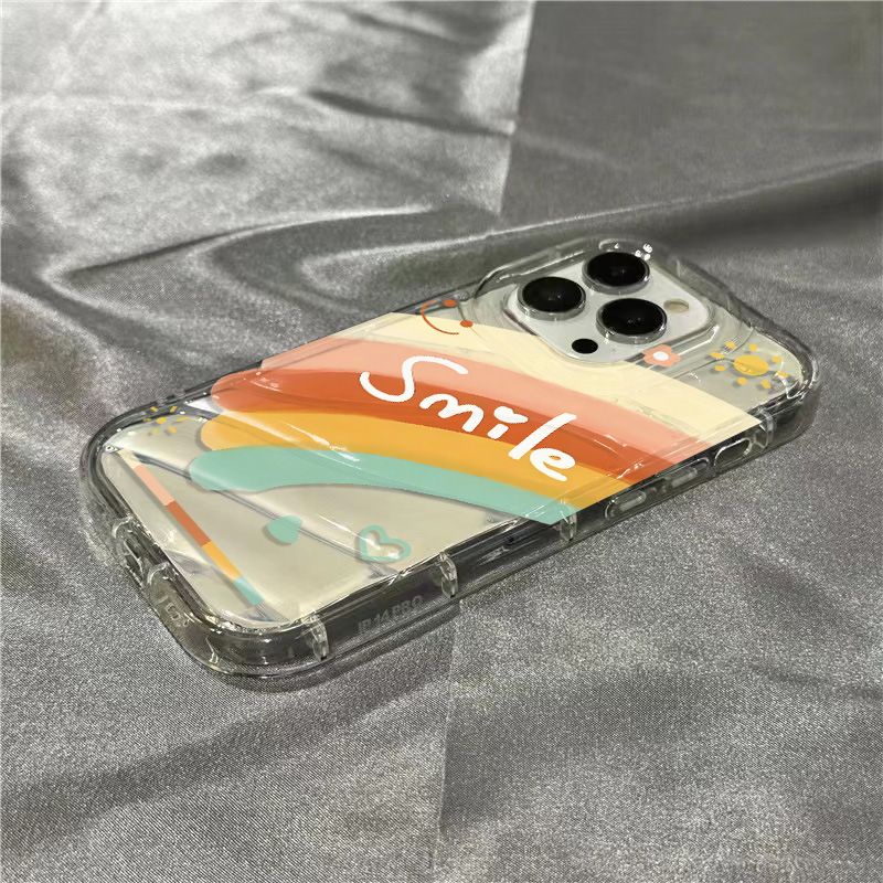 Bọt Biển Hình Vuông Nhỏ Màu Cầu Vồng 2YN1 Đa Năng 2YN1 Cho Apple Rainbow-FLPlus