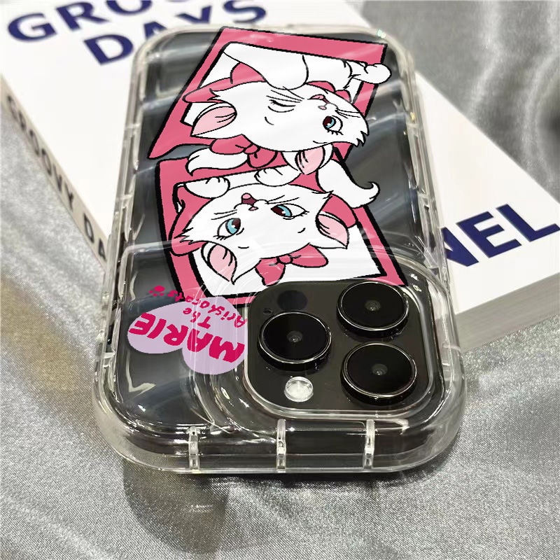 Ốp Điện Thoại Mềm Trong Suốt In Hình Hello Kitty Cho Iphone14Promax Xrsins 11 / 8 1312 / plus7 LM92