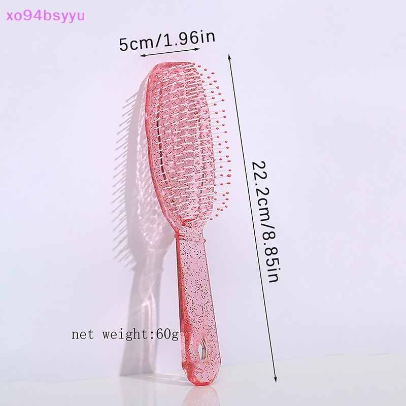 Lược Chải Tóc Xo94Bsyu 8 Hàng Tạo Kiểu Tóc Xoăn Thẳng Mát Xa Da Đầu Dành Cho Nữ