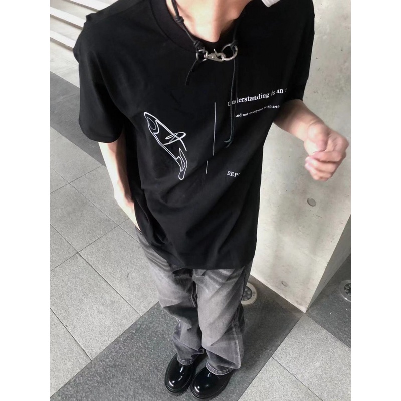 Áo Thun Ngắn Tay Phong Cách Retro Thời Trang Cho Nam Nữ