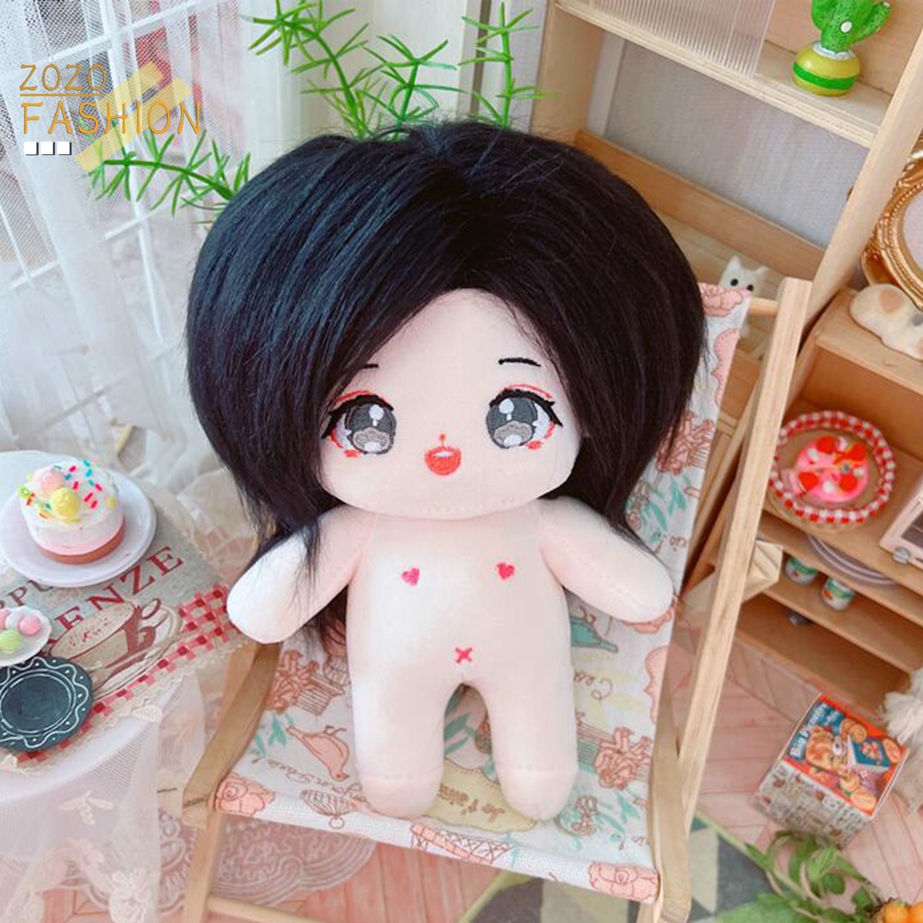 Búp Bê Nhồi Bông Cotton 20cm Mặc Trang Phục Dễ Thương Cho Bé Gái