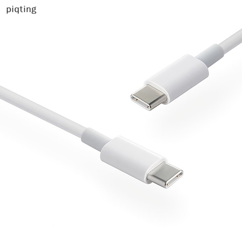Dây Cáp Sạc Siêu Nhanh Piqt PD 200W 10A Cổng Type-C Sang Cổng Type C Dài 1m / 1.5m / 2m EN