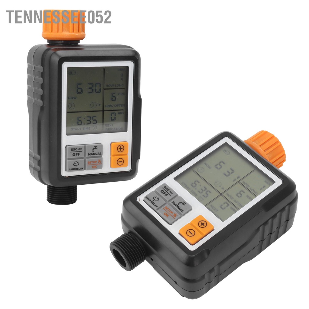 Tennessee052 Hẹn Giờ Nước Có Thể Lập Trình Độ Trễ Bằng Tay Tưới Tự Động Điều Khiển Hệ Thống Cho Sân Cỏ