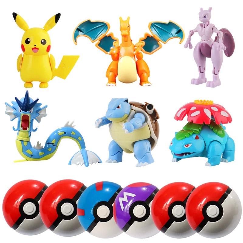 Bộ Đồ Chơi Bóng pokemon Biến Hình Có Thể Cửa Hàng Vào Quả Bóng pokemon