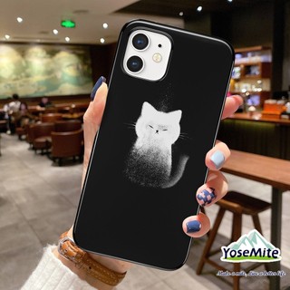 ốp lưng Con mèo Cho iPhone 14 XR 13 11 12 Pro Max 8 7 6 6S Plus X Xs Max Se 2020 13 12 11 Ốp Điện Thoại Case