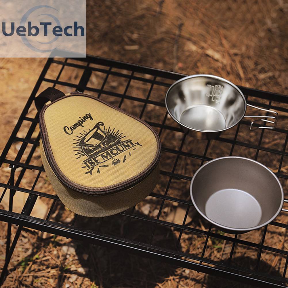 Túi Đựng Bát Đĩa Cốc Bằng Vải Oxford Mang Đi Du Lịch / Cắm Trại Ngoài Trời Tiện Lợi