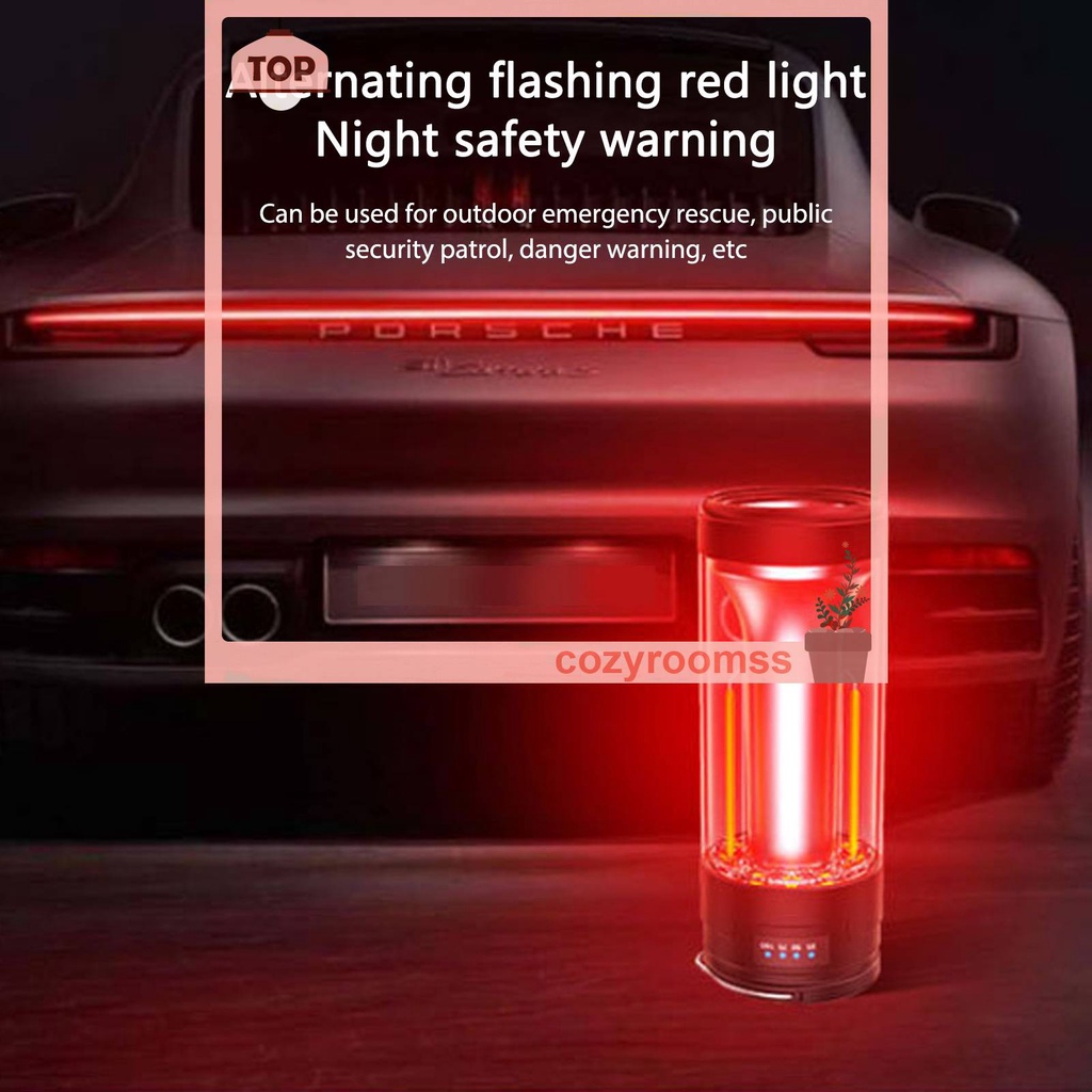 Đèn Pin Cắm Trại Nam Châm 4 Chế Độ 2000mAh