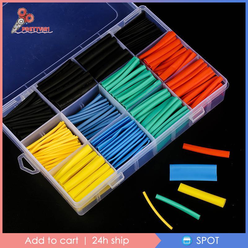 Set 530 Ống Co Nhiệt Nhiều Màu Sắc