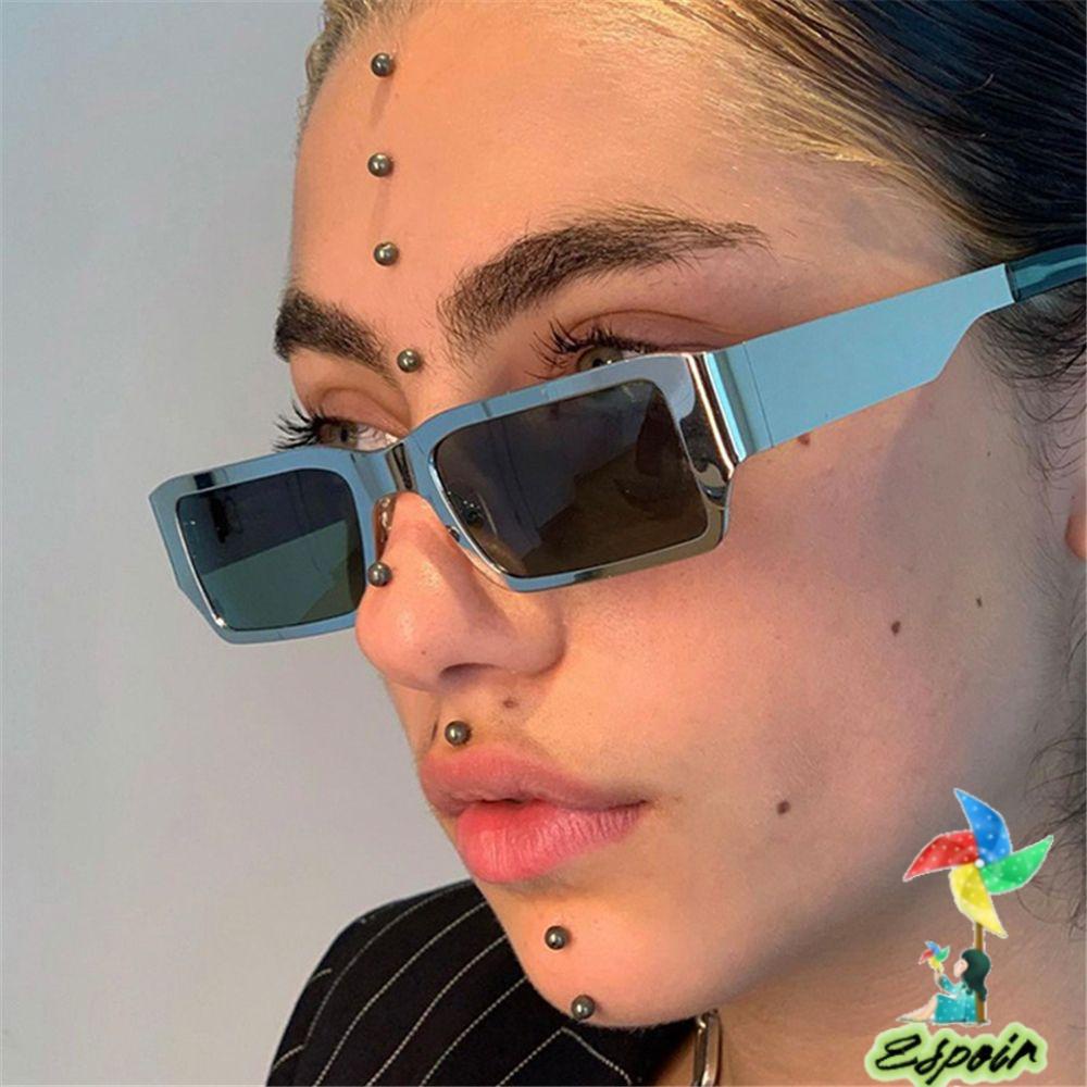 ESPO Kính Mát Thời Trang Gọng Kim Loại Chống Tia UV400