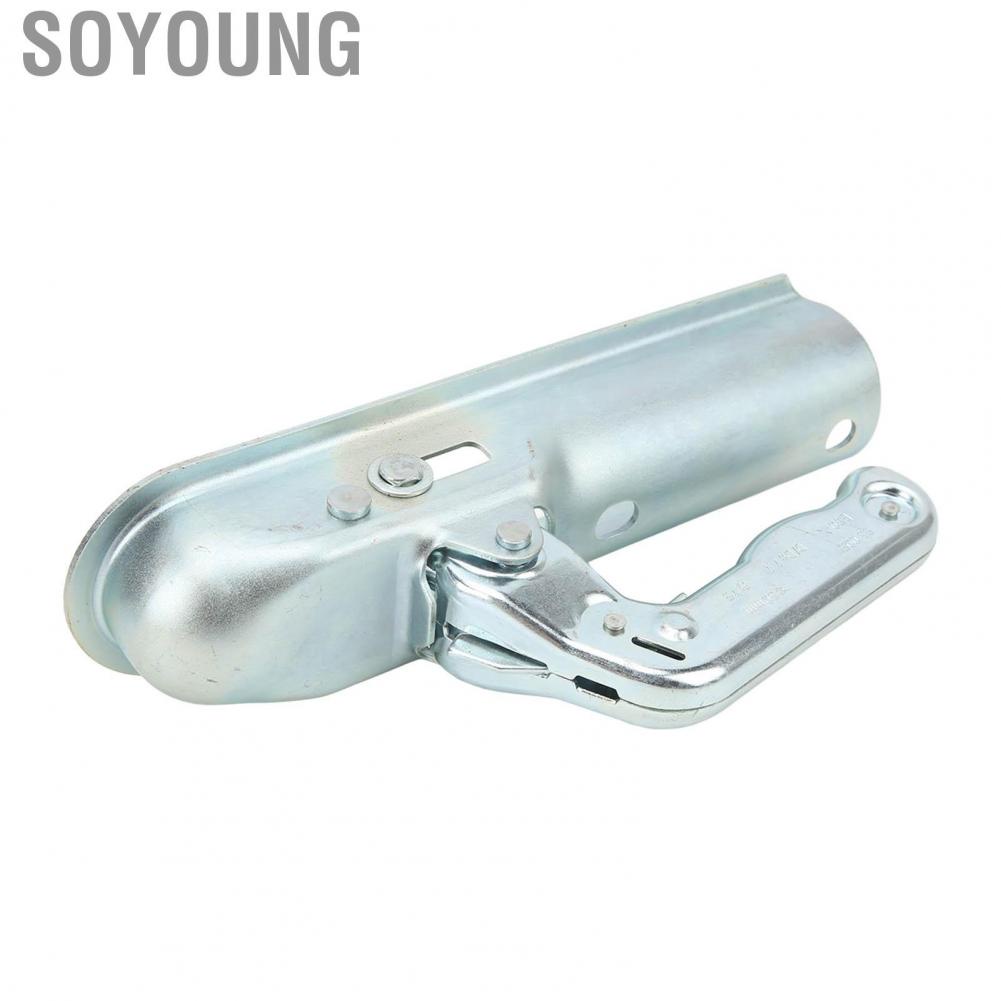 Soyoung Trailer Hitch Coupling  Straight Coupler High Strength Wear Proof Tough for