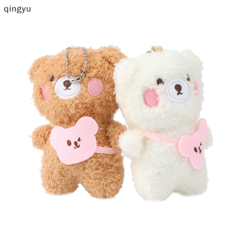 Móc Khóa Gấu Bông 12CM Trang Trí Ba Lô / Túi Xách