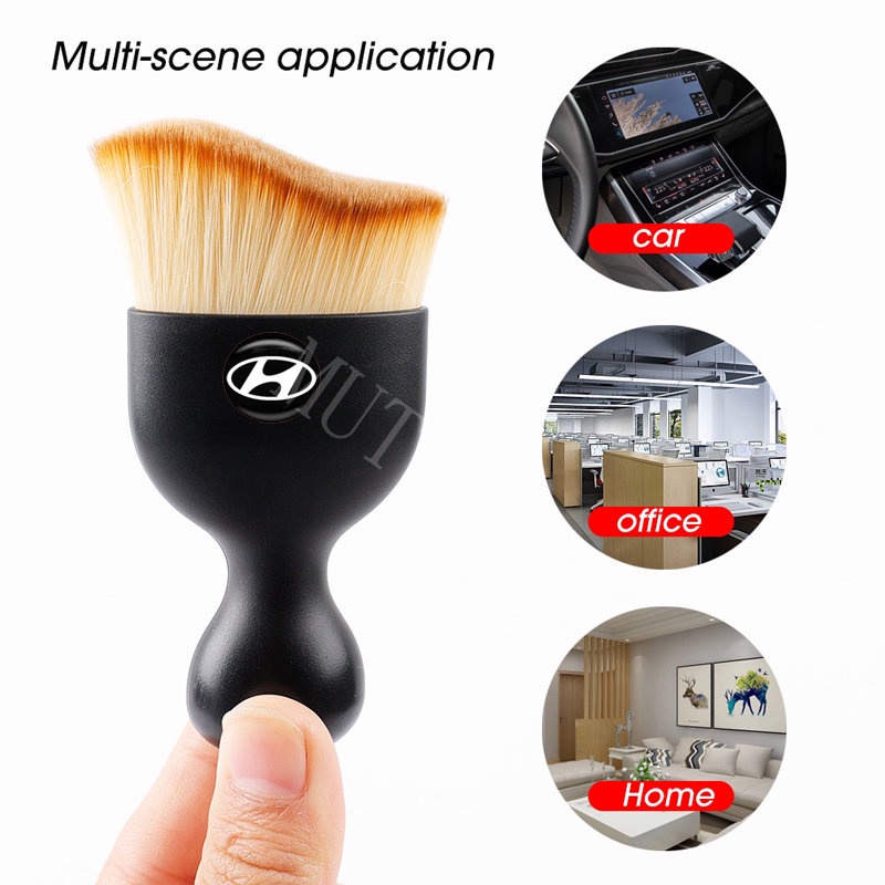 Bàn Chải Mềm Làm Sạch Khe Thông Gió Xe Hơi Hyundai i10 Kona Tucson Ioniq 5 Palisade Accent H1 Creta Stargazer Grand Fe