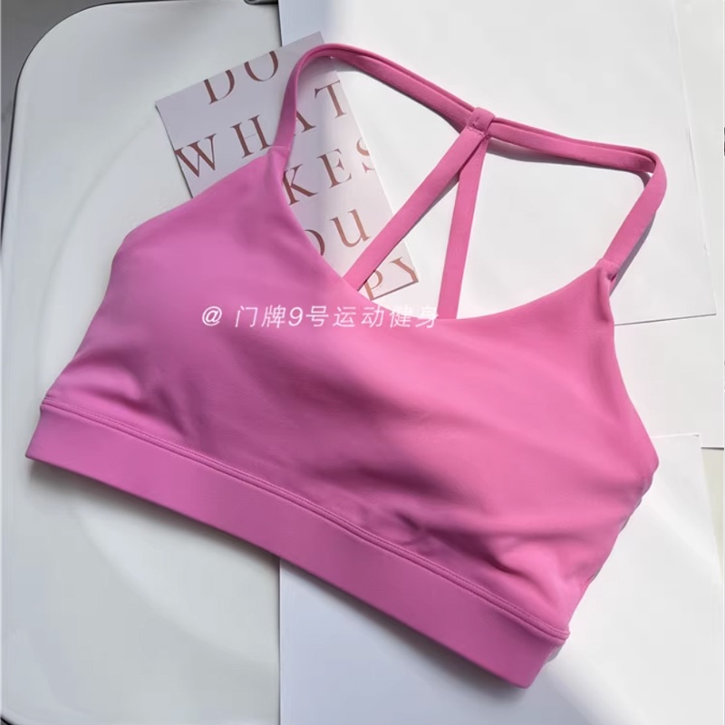 Áo Ngực Thể Thao Dây Mảnh Hở Lưng Tập Yoga