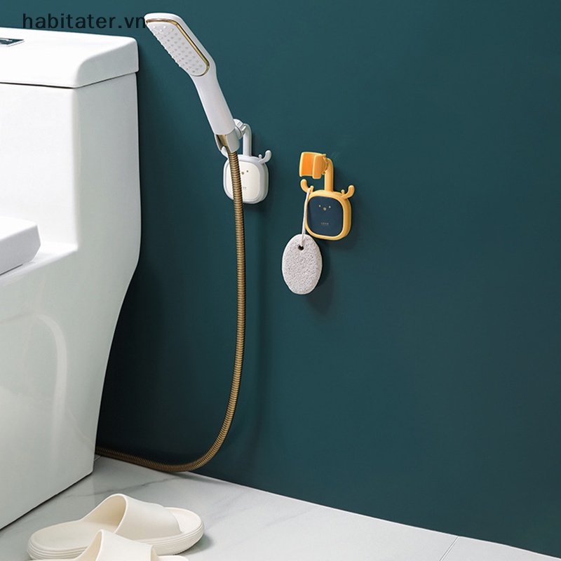 Giá Đỡ Vòi Hoa Sen Dạng Móc Hít Chân Không Tiện Dụng Cho Nhà Tắm