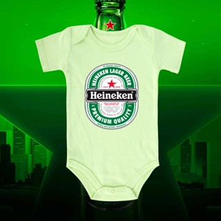  Bộ Áo Liền Quần Hình Bia heineken Cho Bé Sơ Sinh 