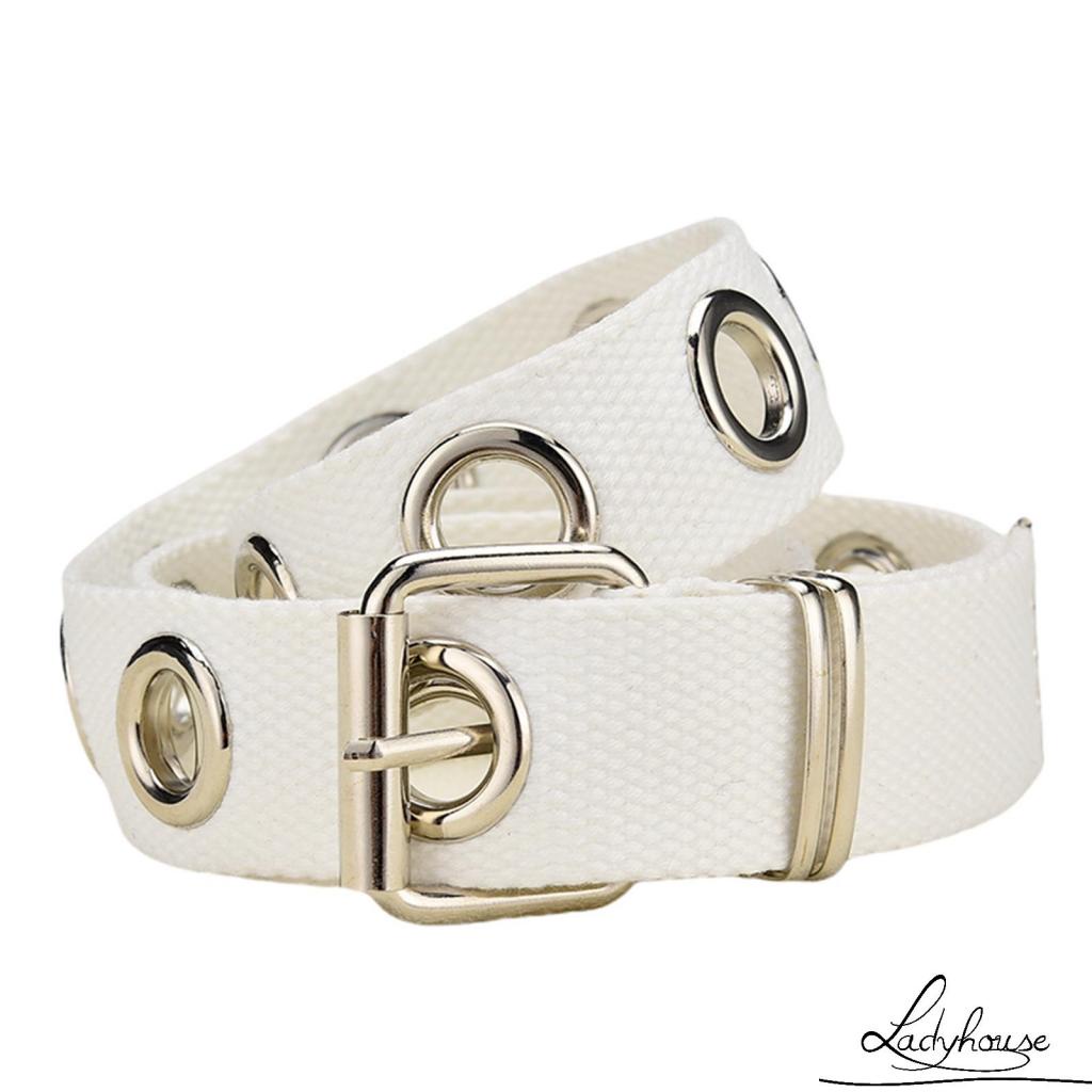 Thắt Lưng Đơn / Đôi Đinh Tán Phong Cách Punk Với Dây Xích 2 Lỗ Có Thể Tháo Rời Cho Nữ