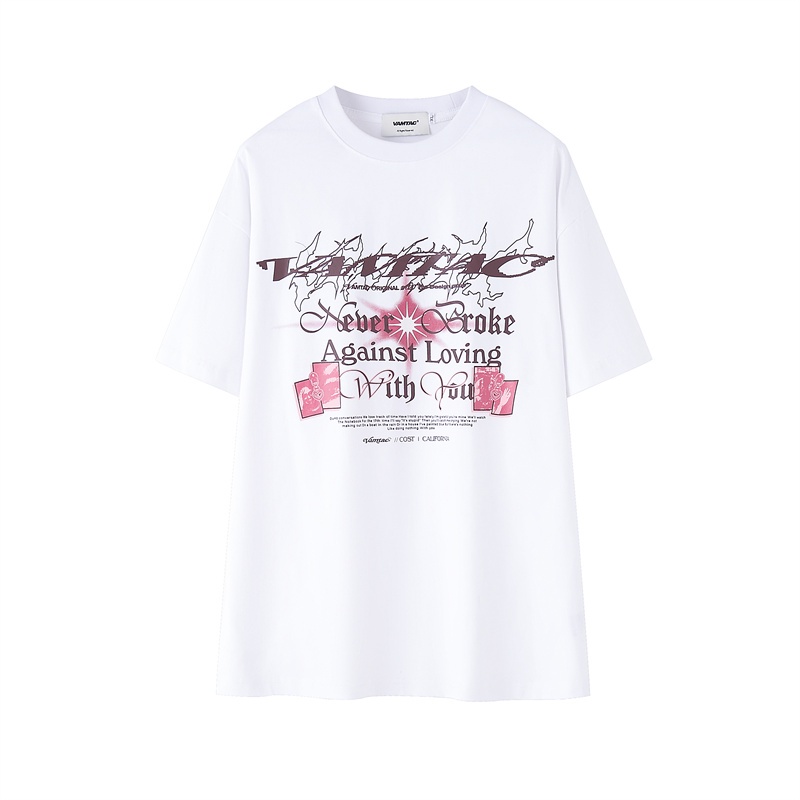 Áo Thun Tay Ngắn VAM-TAC88-2023 Thời Trang Xuân Hè Chất Lượng Cao