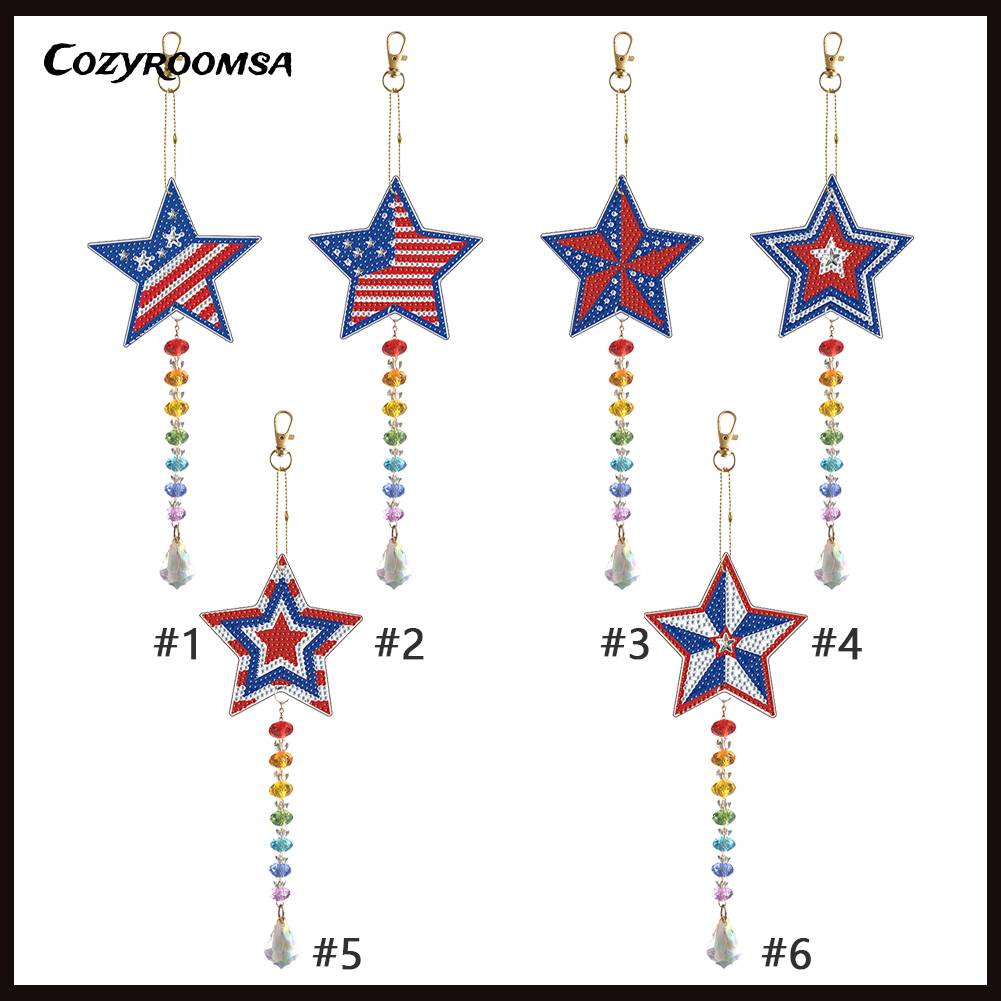 Bộ Tranh Đính Đá Tự Làm Họa Tiết Chuông Aeolian