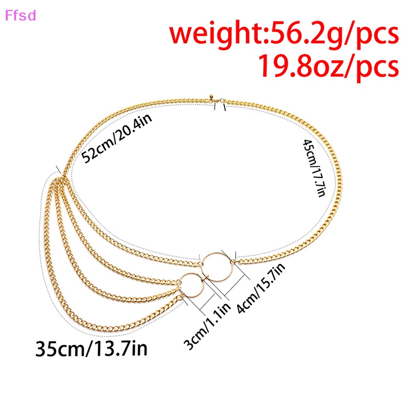 {Ffsd} Thắt Lưng Dây Xích Kim Loại Retro Mặt Đồng Xu Ch Eo Cao * Bán Chạy Cho Nữ