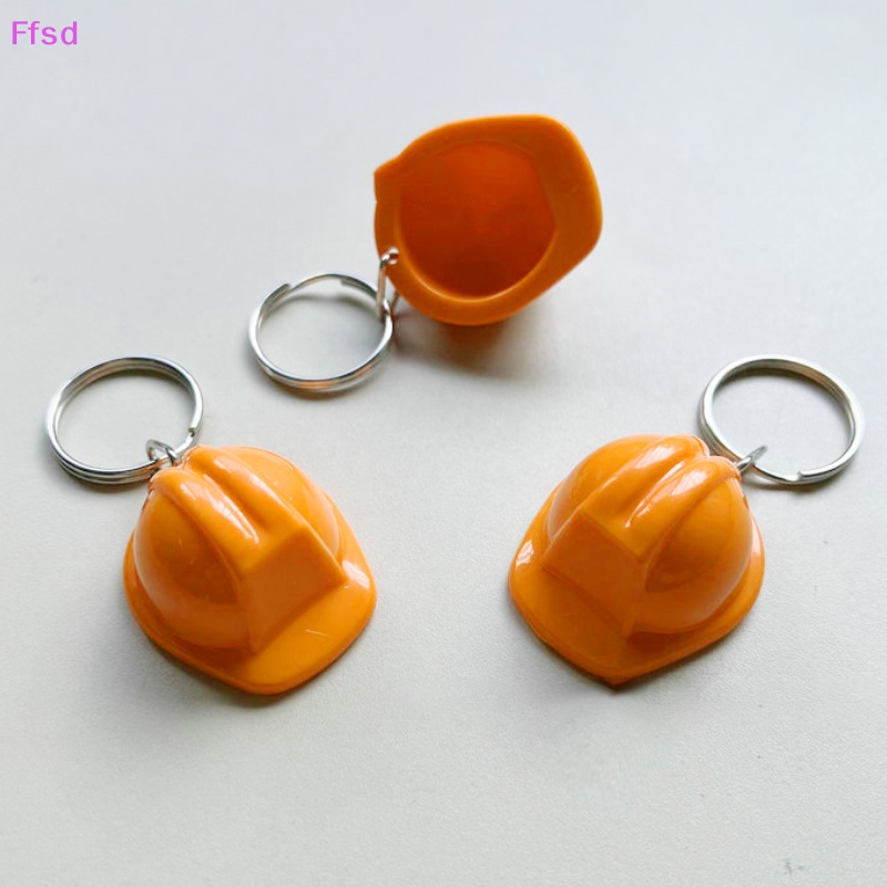 {Ffsd} Móc Khóa Hình Mũ Bảo Hiểm Cứng Mini Trang Sức Sáng Tạo Thích Hợp Làm Quà Tặng Kỳ Nghỉ