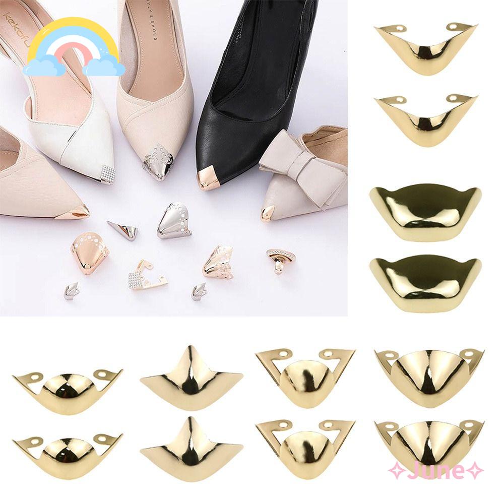 JUNE Set 3 Cặp Kẹp Kim Loại Sửa Giày Cao Gót Thời Trang