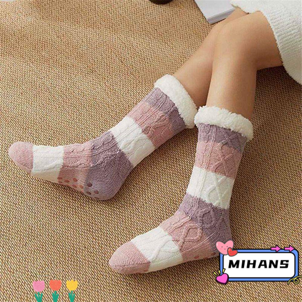 MIH Vớ Dài Mềm Mại Dày Dặn Ấm Áp Cho Nữ