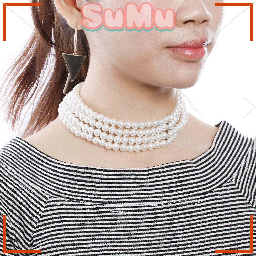 SUMU Choker Đính Hạt Quyến Rũ