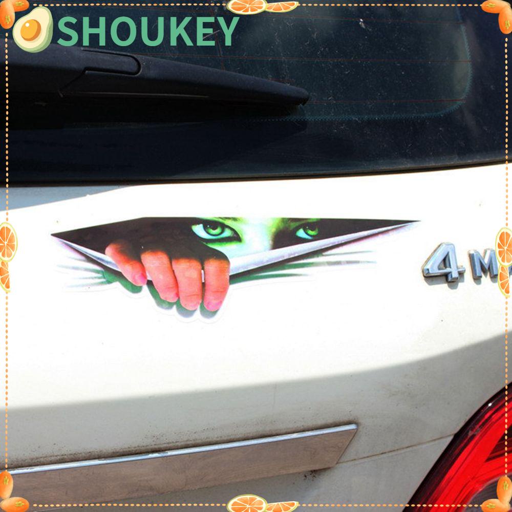 SHOUKEY Sticker 3D Chống Thấm Nước Chất Lượng Dành Cho Xe Hơi