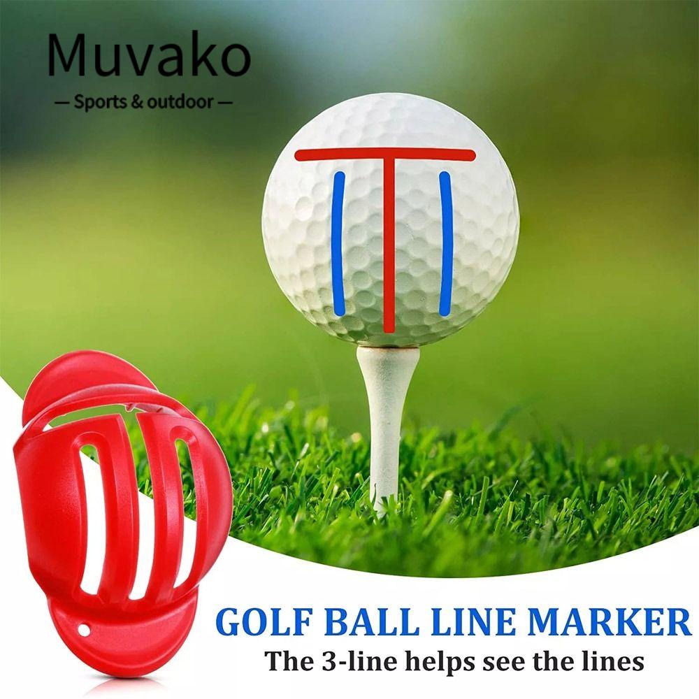 MUVAKO Dụng Cụ Đánh Dấu Vị Trí Bóng Golf Hình Chữ T