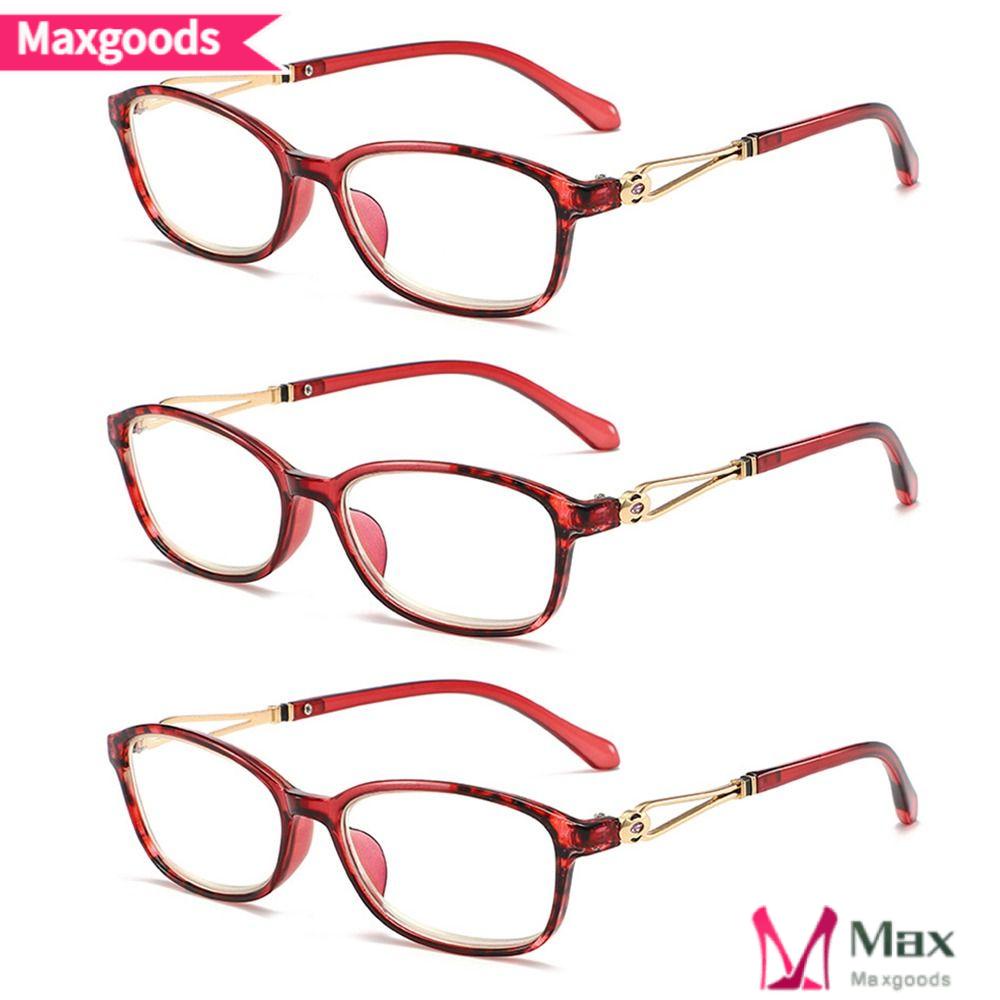 MAXG Kính Đọc Sách Gọng Siêu Nhẹ Phong Cách Vintage Thanh Lịch