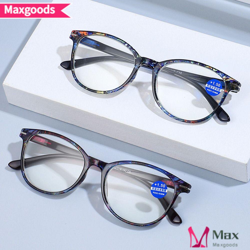 MAXG Kính Đọc Sách Gọng Siêu Nhẹ Phong Cách Vintage