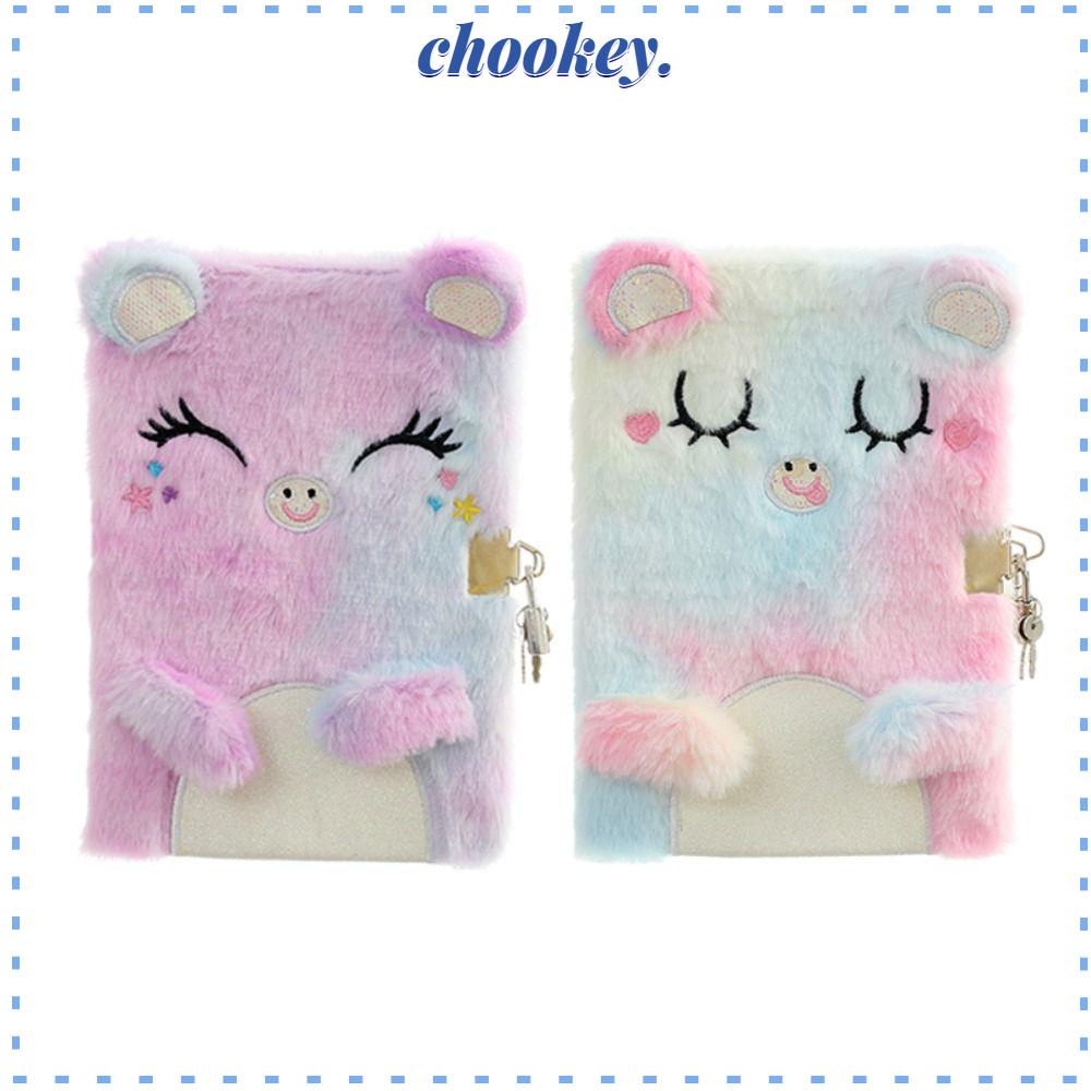 CHOOKEY Sổ Tay Có Khóa 2023 Agenda Tiện Lợi Theo Phong Cách Mùa Đông