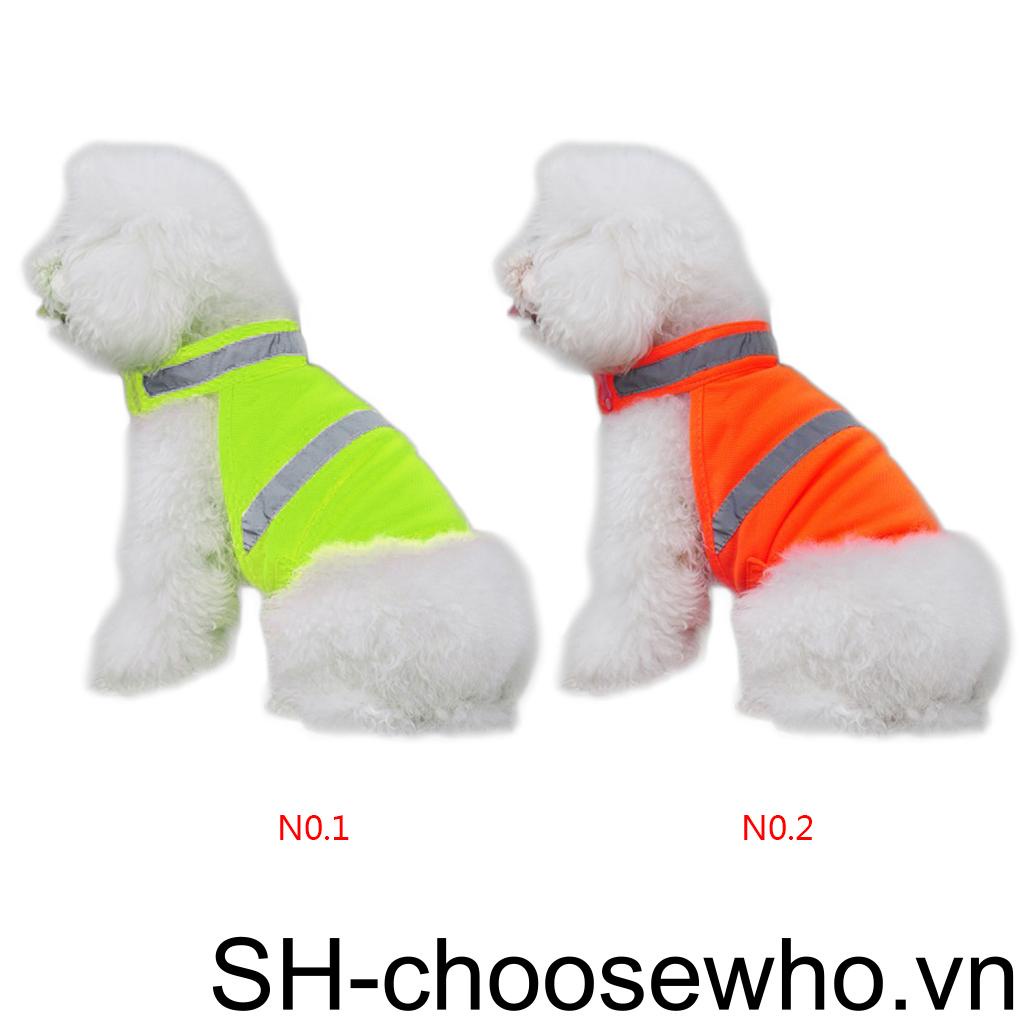 Áo Dạ Quang An ToàN Ban Đêm Cho Thú Cưng