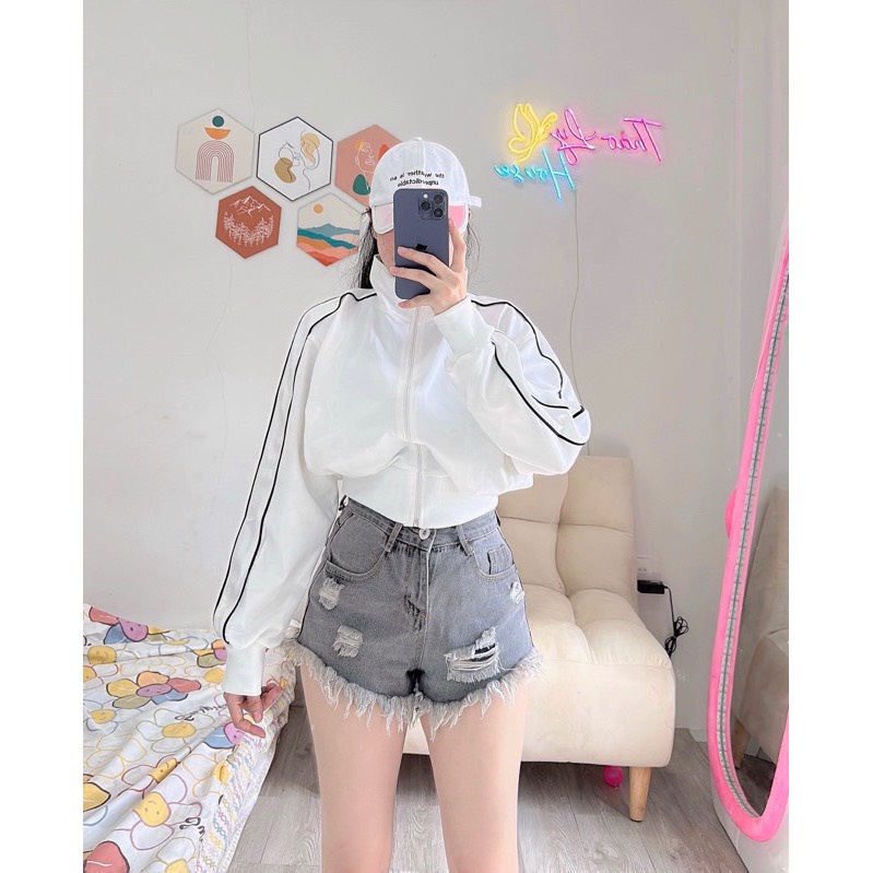 Áo Khoác Umi Dáng Croptop