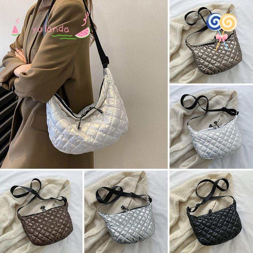 YOLA Túi Đeo Chéo Đệm Cotton Thời Trang Nữ