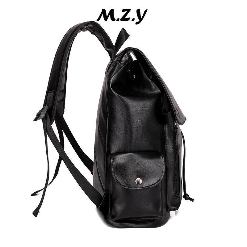 MZY Balo nam Balo da mềm PU nhiều màu Cỡ Lớn Balo Thời Trang 2023 NEW K96T0EW