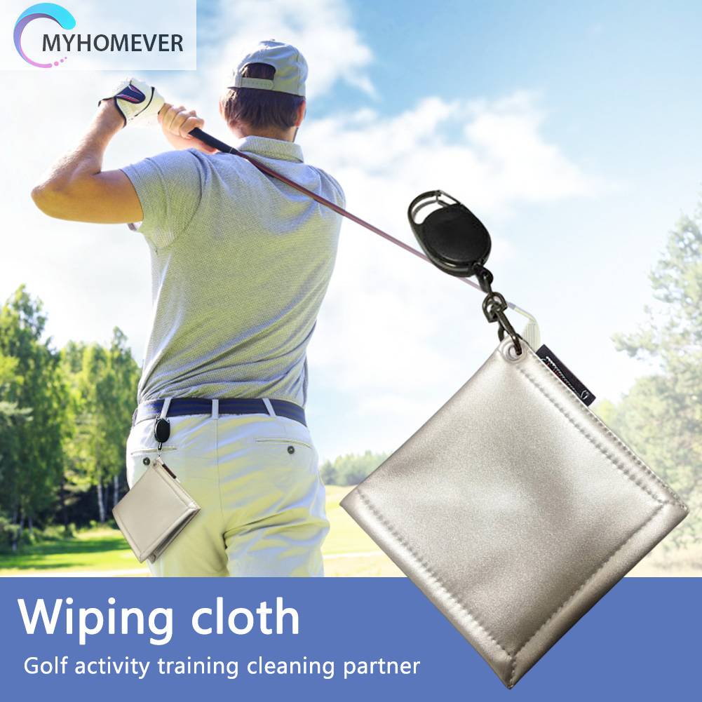 Khăn Lau Đầu Gậy Đánh Golf Bằng PU Nhanh Khô