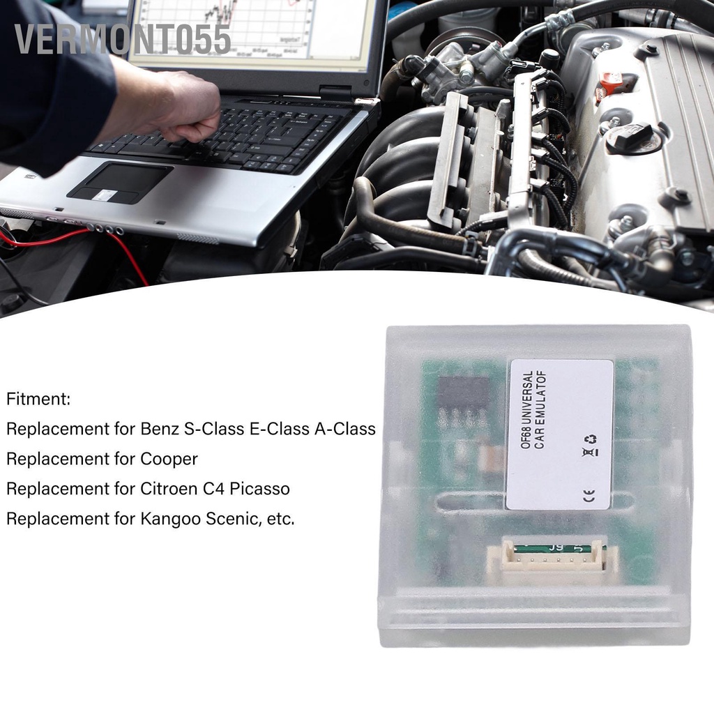 Vermont055 Bộ mô phỏng cảm biến đệm ngồi Đặt lại tín hiệu Chương trình Immo Thay thế phổ cho Benz S‑Class E‑Class A‑Class