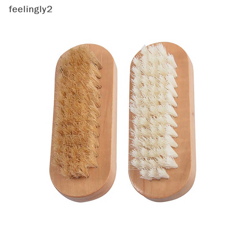 Bàn Chải Chà Rửa Móng Tay Hai Mặt Tự Nhiên