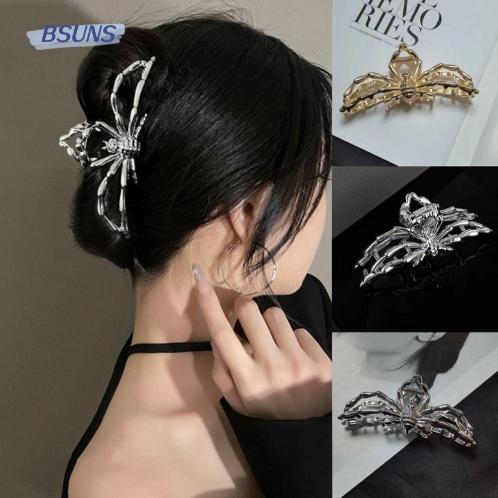 BSUNS Kẹp Tóc Kim Loại Mạ Vàng Hình Động Vật Dễ Thương Cho Nữ