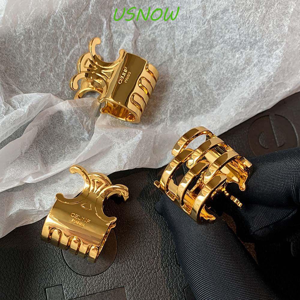 USNOW Kẹp Tóc Hợp Kim Thiết Kế Sang Trọng Thời Trang Cho Nữ