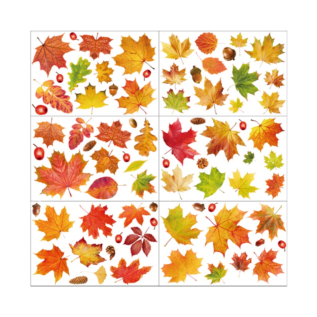 (Bất Ngờ) 6 Miếng Dán Cửa Sổ Chống Tĩnh Điện Có Thể Tái Sử Dụng Cho Phòng Ngủ